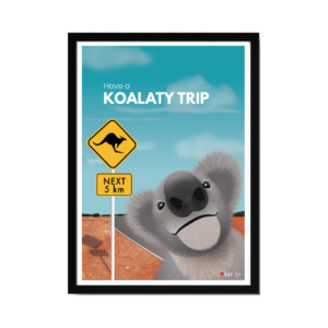 affiche koala australie