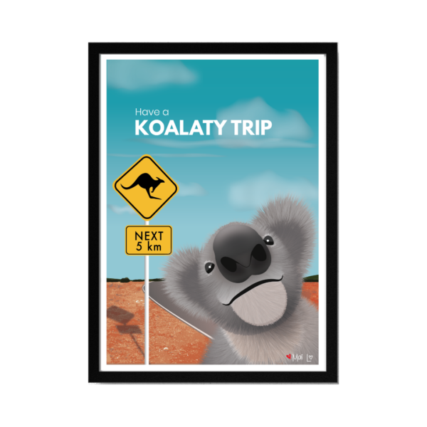 affiche koala australie